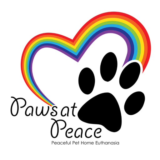Paws at Peace Logo - Peaceful Pet Home Euthanasia in Wexford
